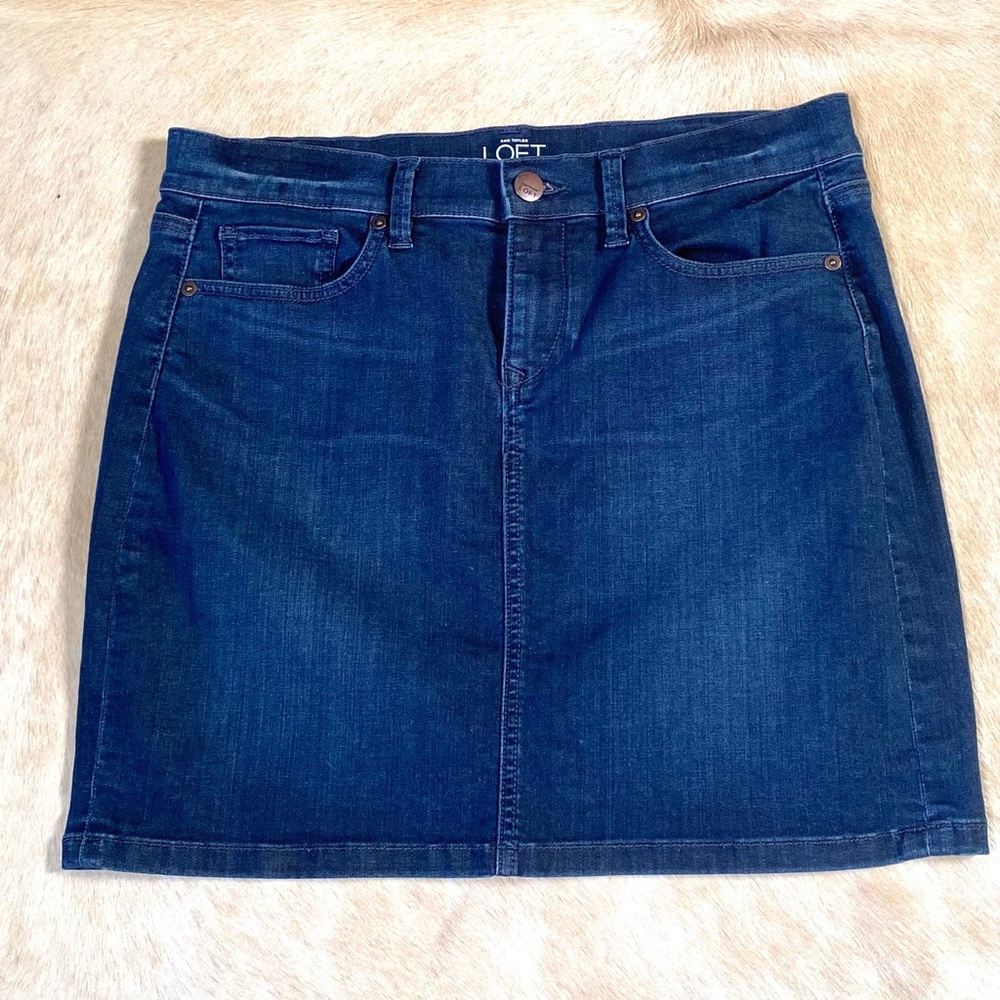 Ann Taylor Loft Denim Skirt